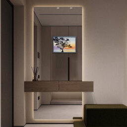 "AK Frames Sleek 18X16"" Dark Grey Thin Modern Picture Frame - Slim And Design For Posters, Prints And Photos - Elegant Wall Frame Decor" - thumbnail 5