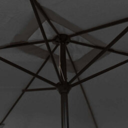 Berkfield Elegant Outdoor Parasol With Metal Pole 300X200 Cm Anthracite - thumbnail 4