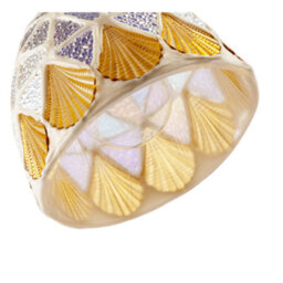 Happy Homewares Dome Shaped Pendant Ceiling Light Shade With Structured Mosaic Glass - thumbnail 5