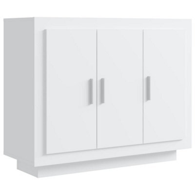 Vidaxl Sideboard White 92X35X75 Cm Engineered Wood - image 1