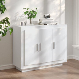 Vidaxl Sideboard White 92X35X75 Cm Engineered Wood - thumbnail 2