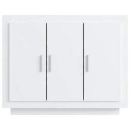 Vidaxl Sideboard White 92X35X75 Cm Engineered Wood - thumbnail 5