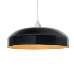 Litecraft Kane Black Bamboo Easy Fit Lamp Shade - thumbnail 2