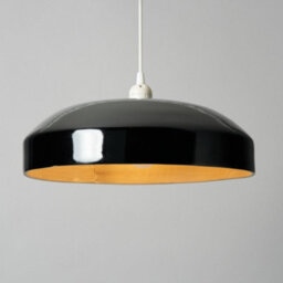 Litecraft Kane Black Bamboo Easy Fit Lamp Shade - thumbnail 3