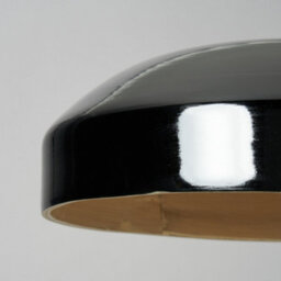 Litecraft Kane Black Bamboo Easy Fit Lamp Shade - thumbnail 5