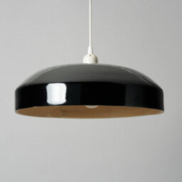 Litecraft Kane Black Bamboo Easy Fit Lamp Shade - thumbnail 4