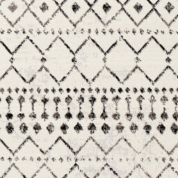 Livabliss Pisa-Geometric Black Off-White Grey Living Dining Bedroom Rug 140 X 200 Cm Easy Care, Non Shedding - thumbnail 7