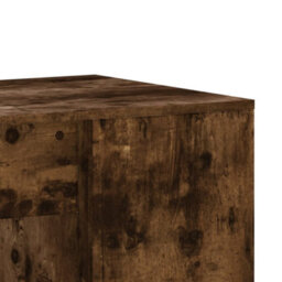 Berkfield Desk Smoked Oak 102X50X75 Cm Engineered Wood - thumbnail 7