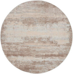 Beige Modern Luxurious Abstract Jute Latex Backing Easy To Clean Rug For Living Room Bedroom And Dining Room-66 X 230Cm (Runner) - thumbnail 7