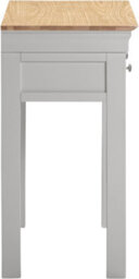 Seconique Bordeaux Console Table - Pebble Grey/oak  Fully Assembled - thumbnail 7