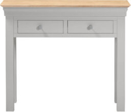 Seconique Bordeaux Console Table - Pebble Grey/oak  Fully Assembled - thumbnail 4