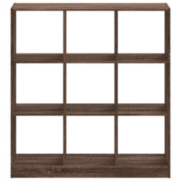 Berkfield Bookcase Brown Oak 102X32X108 Cm Engineered Wood - thumbnail 4