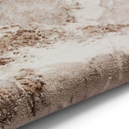 Beige/silver Abstract Rug, 1Cm Thickness Modern Rug, Stain-Resistant Rug For Living Room, & Dining Room-120Cm X 170Cm - thumbnail 2