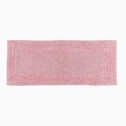 Homescapes Luxury Reversible Bath Mat Runner - Blush Pink - thumbnail 1
