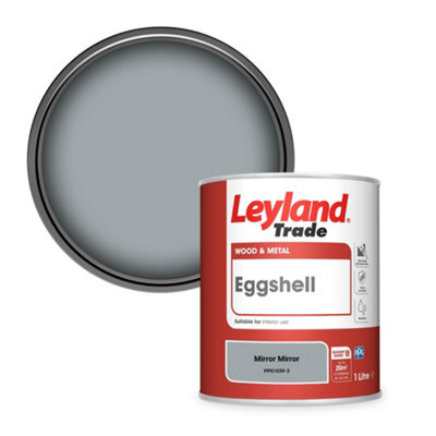 Leyland Trade Wood & Metal Eggshell Paint Mirror Mirror (Ppg1039-3) 1L - image 1