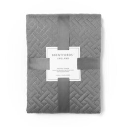 OHS Geo Pinsonic Blanket Throw Quilted Bedspread - thumbnail 1