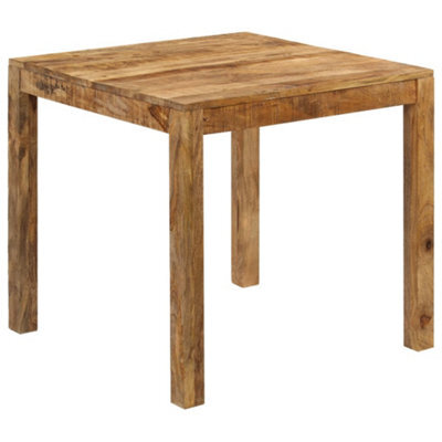 Walplus Dining Table Solid Mango Wood 82X80X76 Cm - image 1