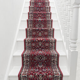 Kashan Stair Runner - Soft & Durable Carpet Runner For Stairs & Staircases, Multiple Lengths - thumbnail 5