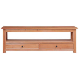 Berkfield Tv Cabinet 120X30X40 Cm Solid Mahogany Wood - thumbnail 3