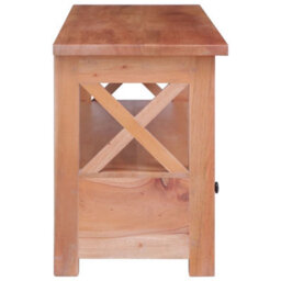 Berkfield Tv Cabinet 120X30X40 Cm Solid Mahogany Wood - thumbnail 4