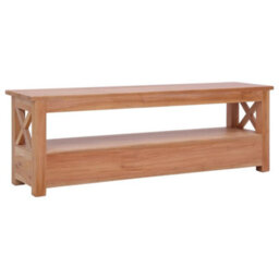 Berkfield Tv Cabinet 120X30X40 Cm Solid Mahogany Wood - thumbnail 5