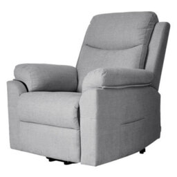 Living And Home Grey Single Sofa Recliner Armchair Reclining Chair - thumbnail 1