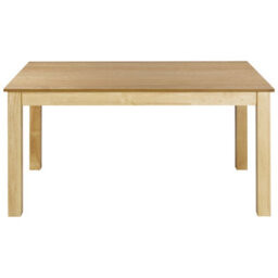 Beliani Extending Dining Table Madura Natural Ash Wood 160/240 Cm 90 Cm - thumbnail 6