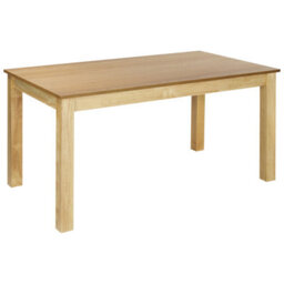 Beliani Extending Dining Table Madura Natural Ash Wood 160/240 Cm 90 Cm - thumbnail 4