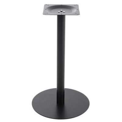 75Cm Round Steel Pedestal Table Leg Base Steel Support For Coffee & Bar Table - image 1