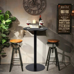 75Cm Round Steel Pedestal Table Leg Base Steel Support For Coffee & Bar Table - thumbnail 5
