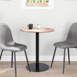 75Cm Round Steel Pedestal Table Leg Base Steel Support For Coffee & Bar Table - thumbnail 4