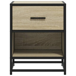 Berkfield Bedside Cabinets 2 Pcs Sonoma Oak 40X31X50 Cm Engineered Wood - thumbnail 5