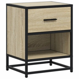 Berkfield Bedside Cabinets 2 Pcs Sonoma Oak 40X31X50 Cm Engineered Wood - thumbnail 6