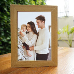 Oak Picture Frame Photo Frame Perspex Sheet For Wall Or Table, Landscape Portrait Orientationa5 (14.8 X 21 Cm) - thumbnail 7
