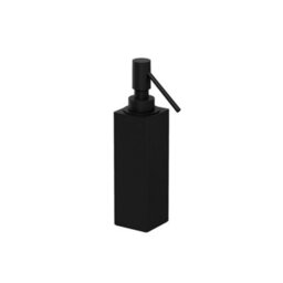 Cosmic Soap Dispenser, 125Ml Capacity, Black Matt, Freestanding. Collection Metric
