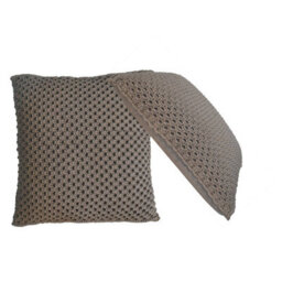Artisan Furniture Solid Wood Myra Cushion Set Of 2 - Grey - thumbnail 9