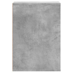 Berkfield Corner Chest Of Drawers Concrete Grey 40X41X58 Cm Engineered Wood - thumbnail 6