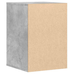 Berkfield Corner Chest Of Drawers Concrete Grey 40X41X58 Cm Engineered Wood - thumbnail 7