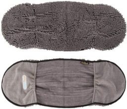 AB Tools 1 Super Absorbent Grey Microfiber Dog Cat Pet Noodle Towel Quick Drying