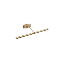 Luminosa Lighting Luminosa Magritte Led Antique Brass Picture Wall Light 12W