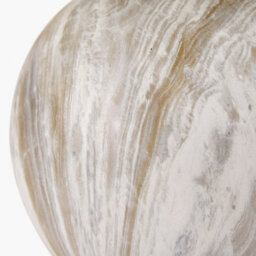 Pacific Lifestyle Grey Stone Effect Ceramic Table Lamp - thumbnail 6