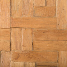 Beliani Wall Decor Toluca Teak Wood 40 Cm Brown - thumbnail 5