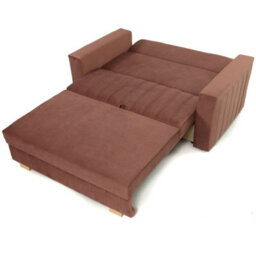 Modern Armchair Sofa Bed With Storage Viva Glam Ii Light Grey - thumbnail 3