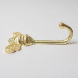 Brass Bee Coat Hook - Brass Finish - Iron - thumbnail 3