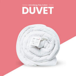 SleepyNights Sleepy Nights Premium Anti Allergy Poly Cotton Duvet Lightweight And Breathable 15 Tog Quilt For Cold Seasons - Single - thumbnail 1