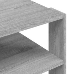Berkfield Coffee Table Grey Sonoma 59.5X59.5X40 Cm Engineered Wood - thumbnail 7