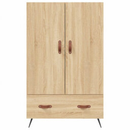 Berkfield Highboard Sonoma Oak 69.5X31X115 Cm Engineered Wood - thumbnail 6