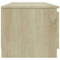Berkfield Tv Cabinet Sonoma Oak 140X40X35.5 Cm Engineered Wood - thumbnail 5
