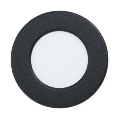 Elegant Black Round Led Downlight For Walls And Ceilings - 2.7W Spotlight - image 1