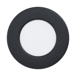 Elegant Black Round Led Downlight For Walls And Ceilings - 2.7W Spotlight - thumbnail 1